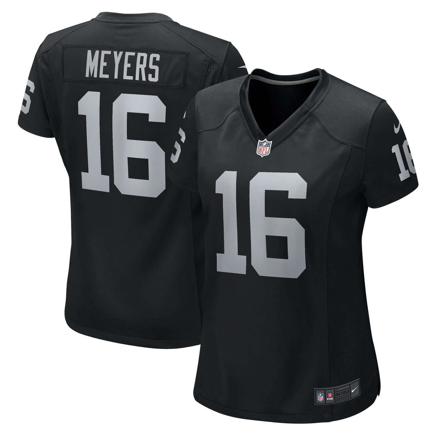 Jakobi Meyers Las Vegas Raiders Nike Women's Game Player Jersey - Black